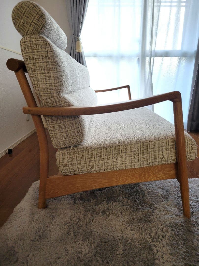 東京インテリア オークライフソファ 3人掛け