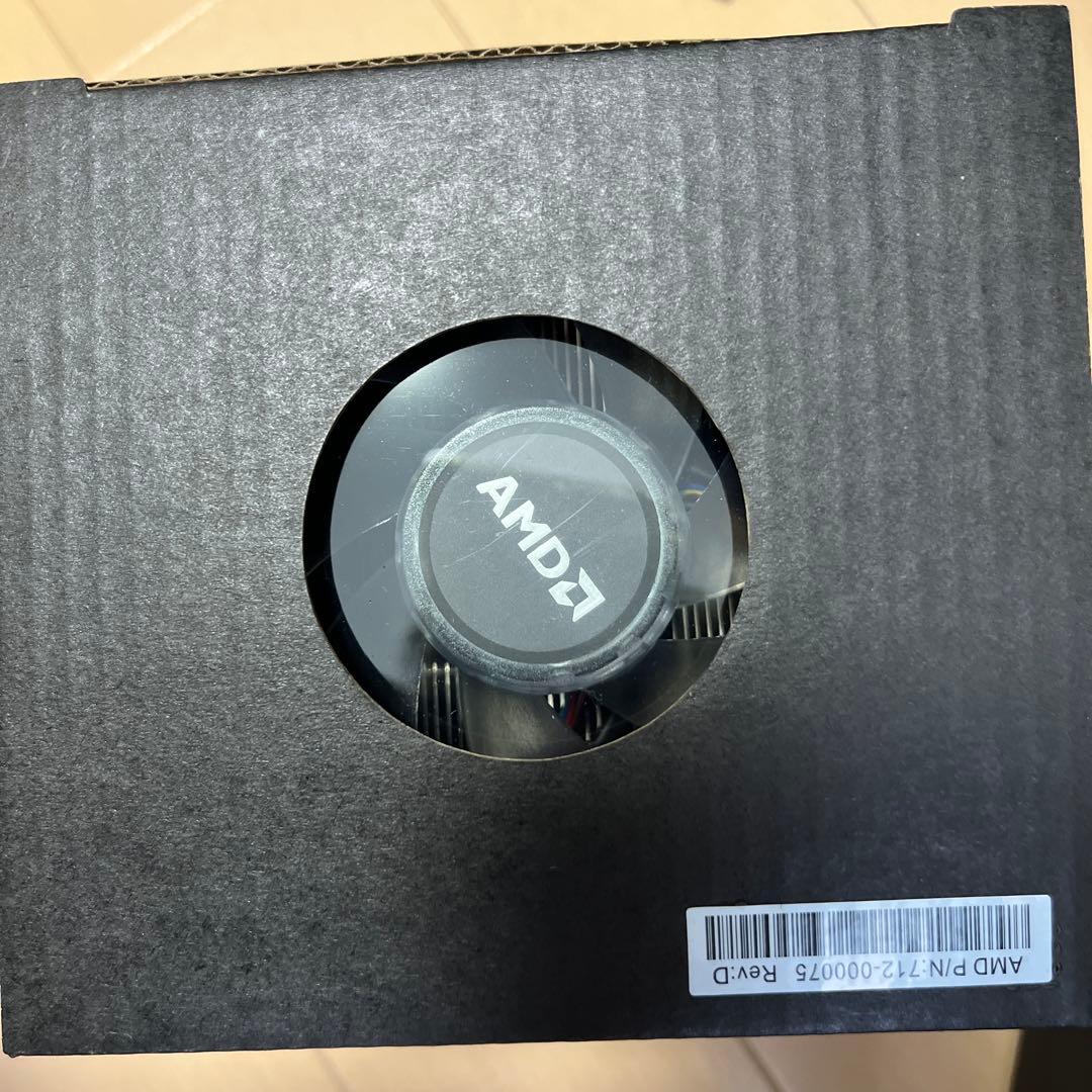 AMD Ryzen 7 3700X CPU ファン付き