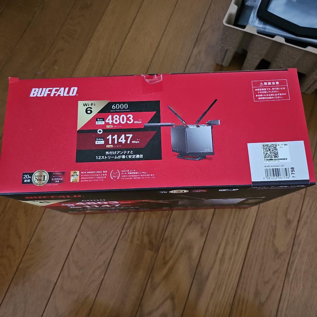 BUFFALO WXR-6000AX12 ルーター