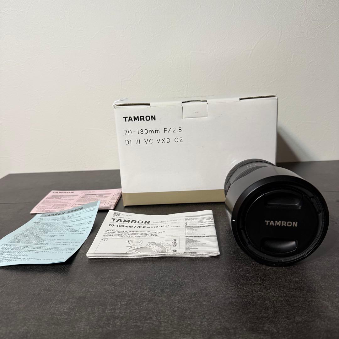 レンズ(ズーム) TAMRON 70-180 mm F2.8 G2