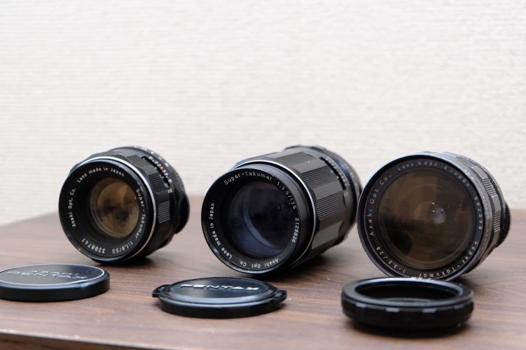 PENTAX super takumar 3本セット