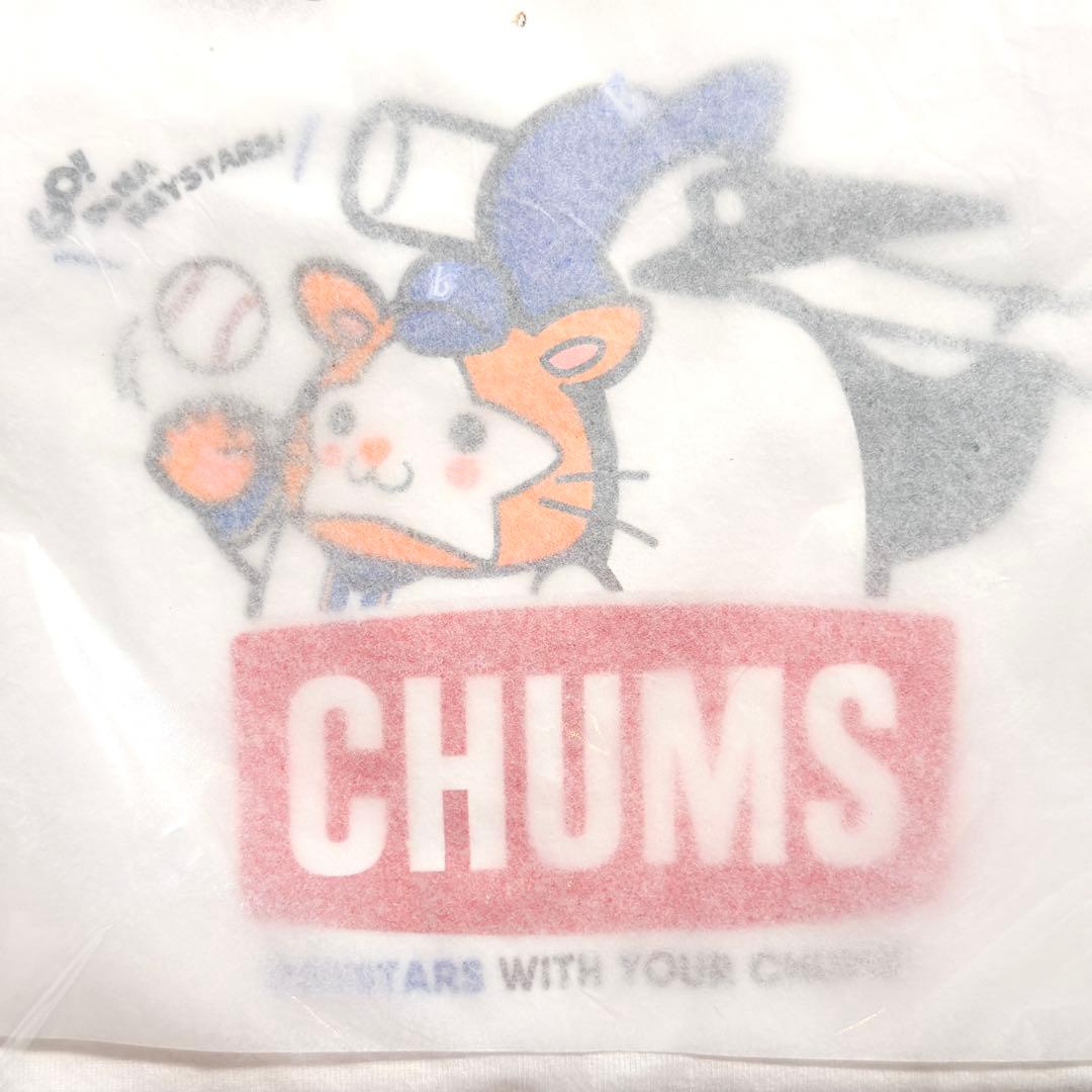 横浜DeNAベイスターズ CHUMSコラボ ホワイトTシャツ L チャムス