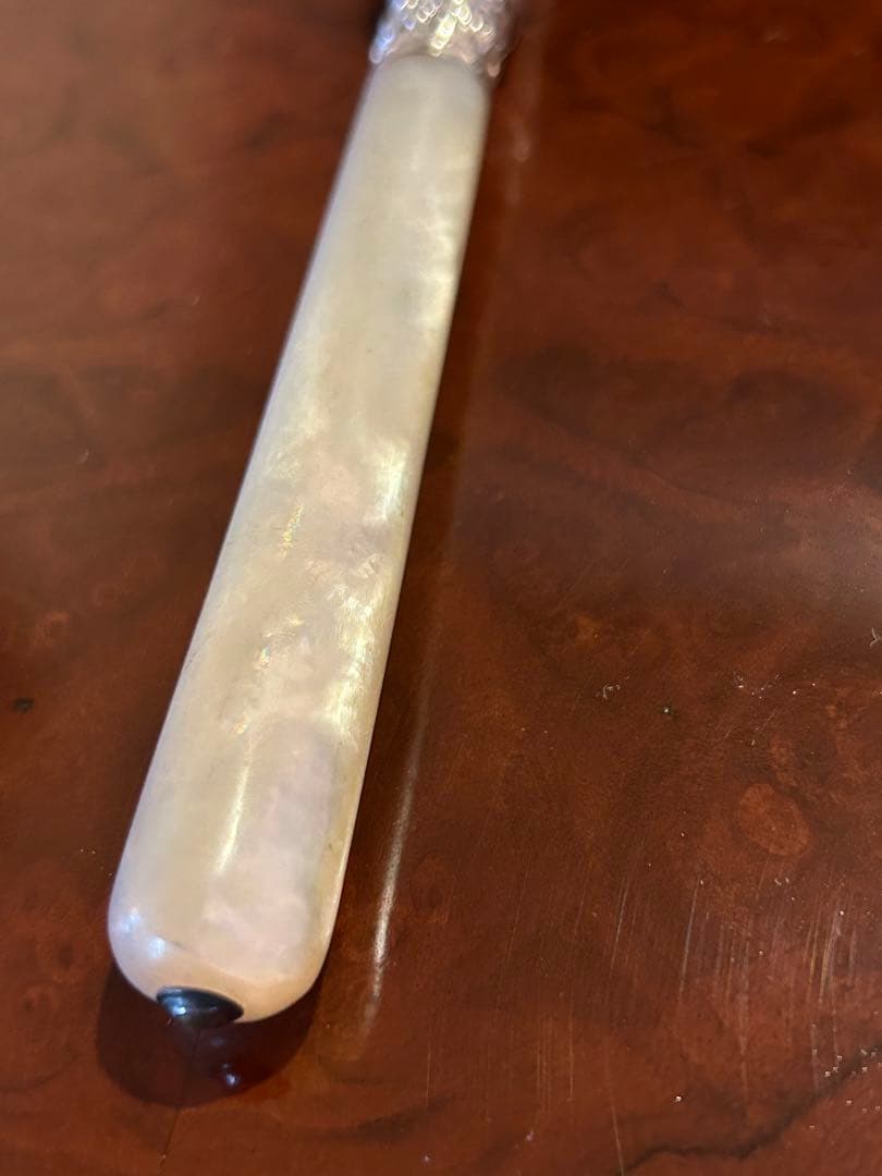 ②スターリングシルバー　 デザートナイフ&フォーク　イギリスアンティーク