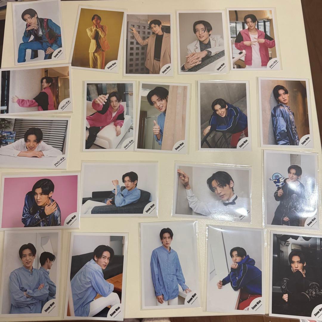 目黒蓮 写真セット (128枚)