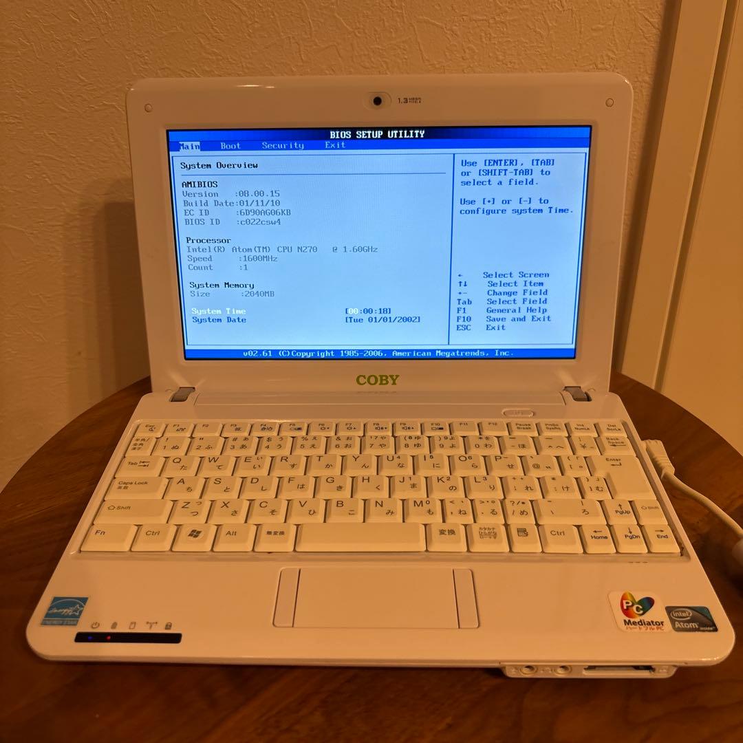 COBY NBPC1022 ノートPC キャリングケース付き