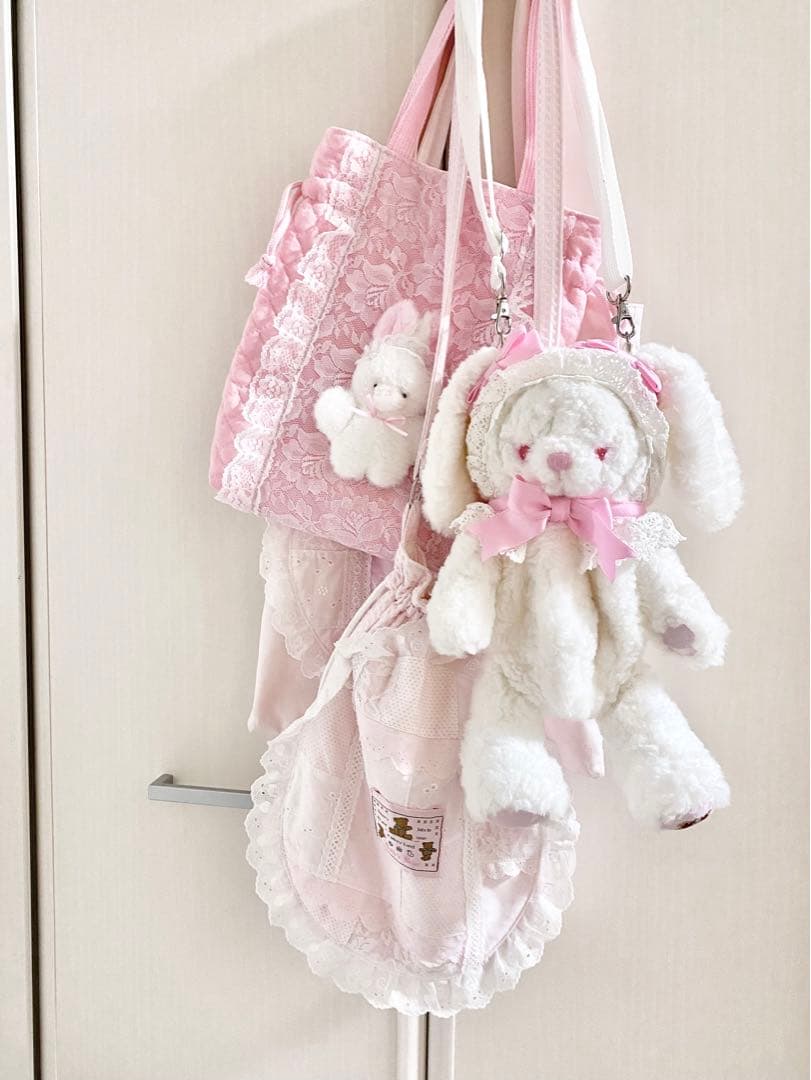 きみのすきなところ♡ ピンク ハンドメイド作家 ピンク 糖分補給 ぬいぐるみ
