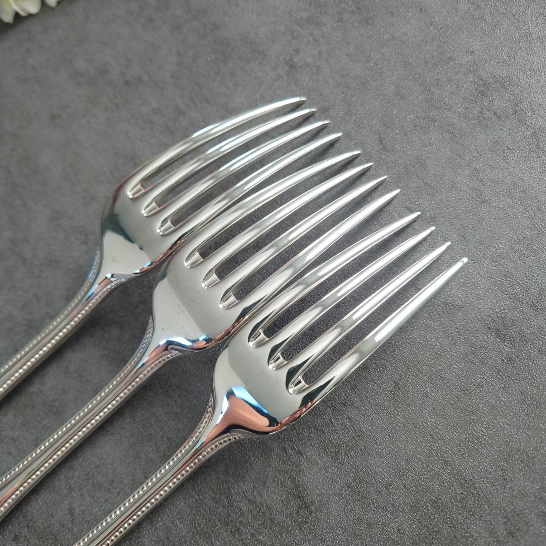 クリストフル パール テーブルフォーク 3点