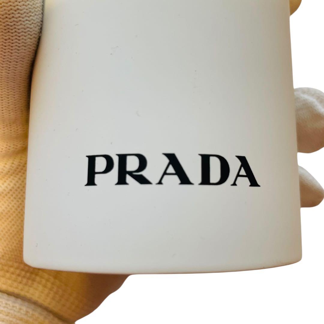 未使用 PRADA プラダ ステンレスボトル ウォーターボトル 水筒 ホワイト