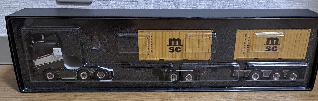自動車 WSI 01-4382 VOLVO SLEEPER CAB+CONTAINER