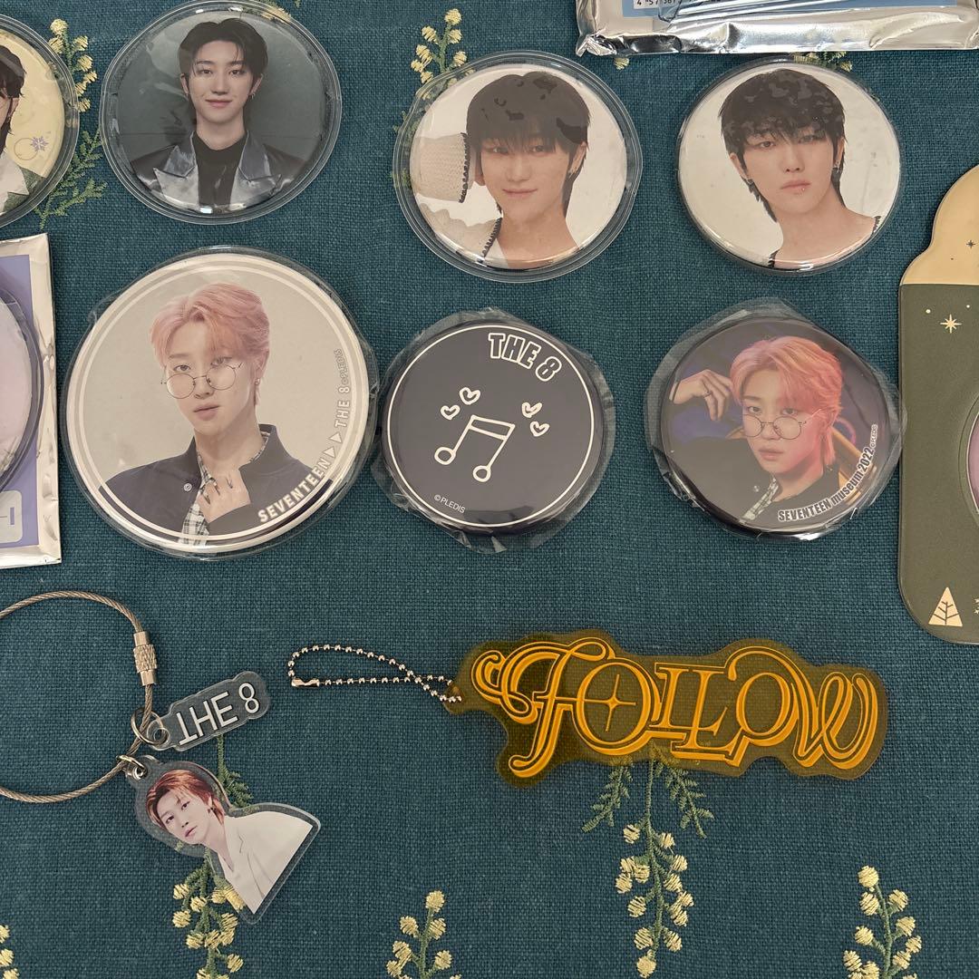 SEVENTEEN THE8 ミンハオ　缶バッジ　アクスタ　まとめ売り