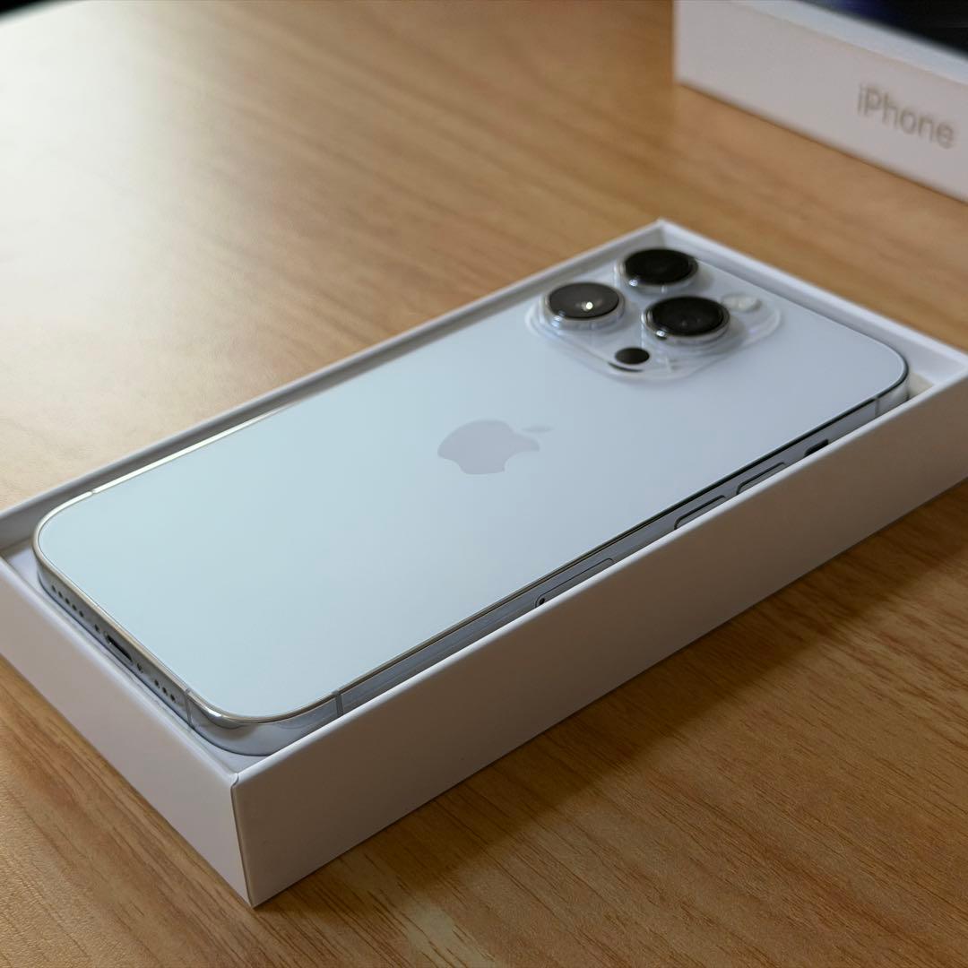 iPhone 14 Pro 256GB シルバー 美品 ケース付き