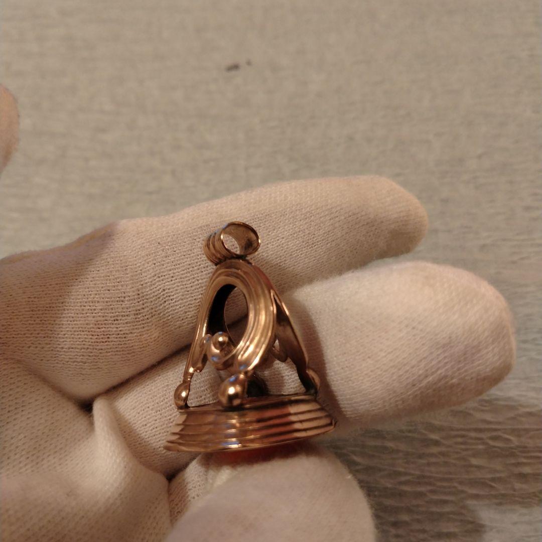 セール（1日まで）９金 フォブシール　イギリス　彫刻なし