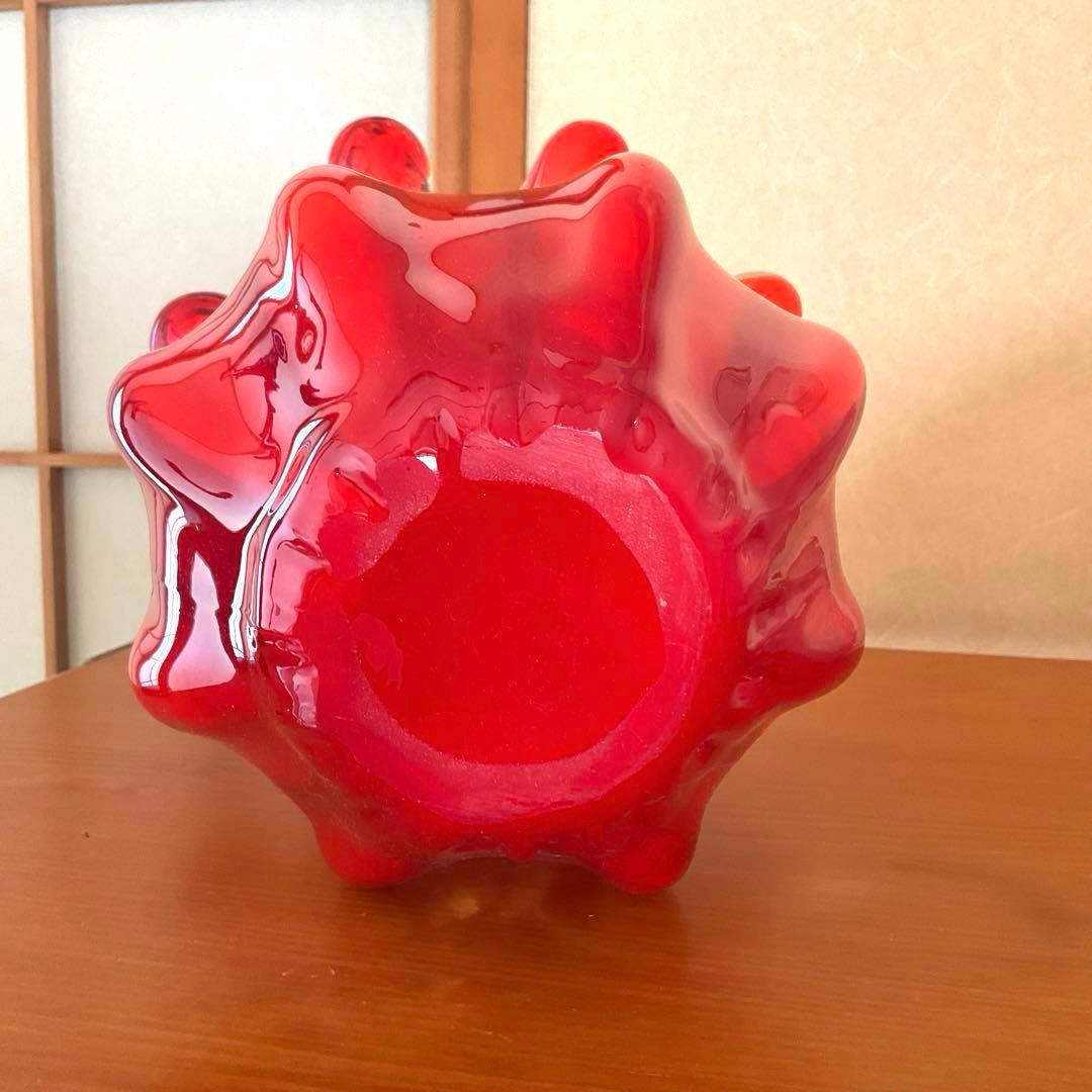 昭和レトロ　花瓶　フラワーベース2個セット60、70年代