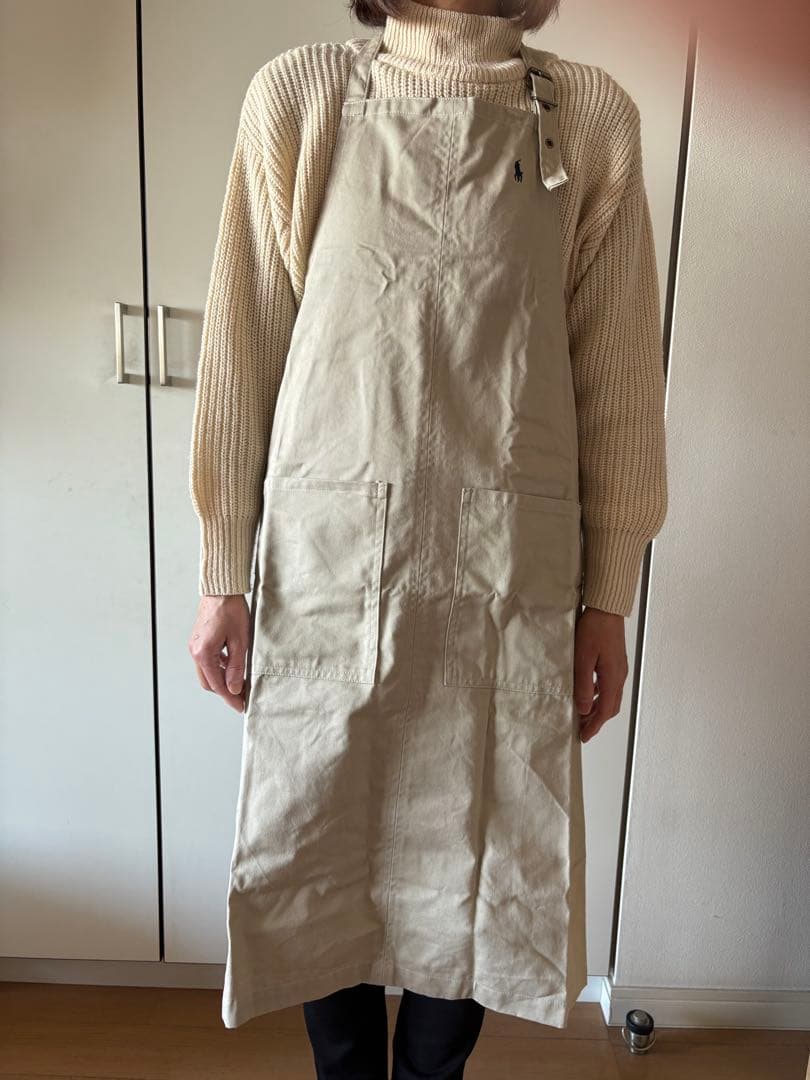 Ralph Laurenラルフローレン　エプロン ベージュ 新品未使用 男女兼用