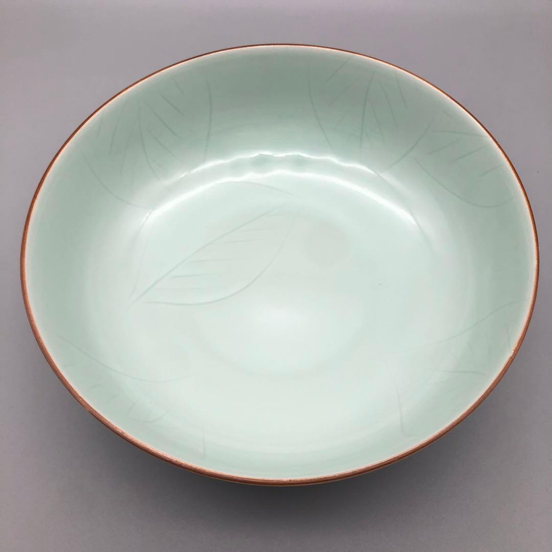 希少重厚感有り陶磁器大皿31cm&鉢ボウル19-24cm3点セットビンテージ食器
