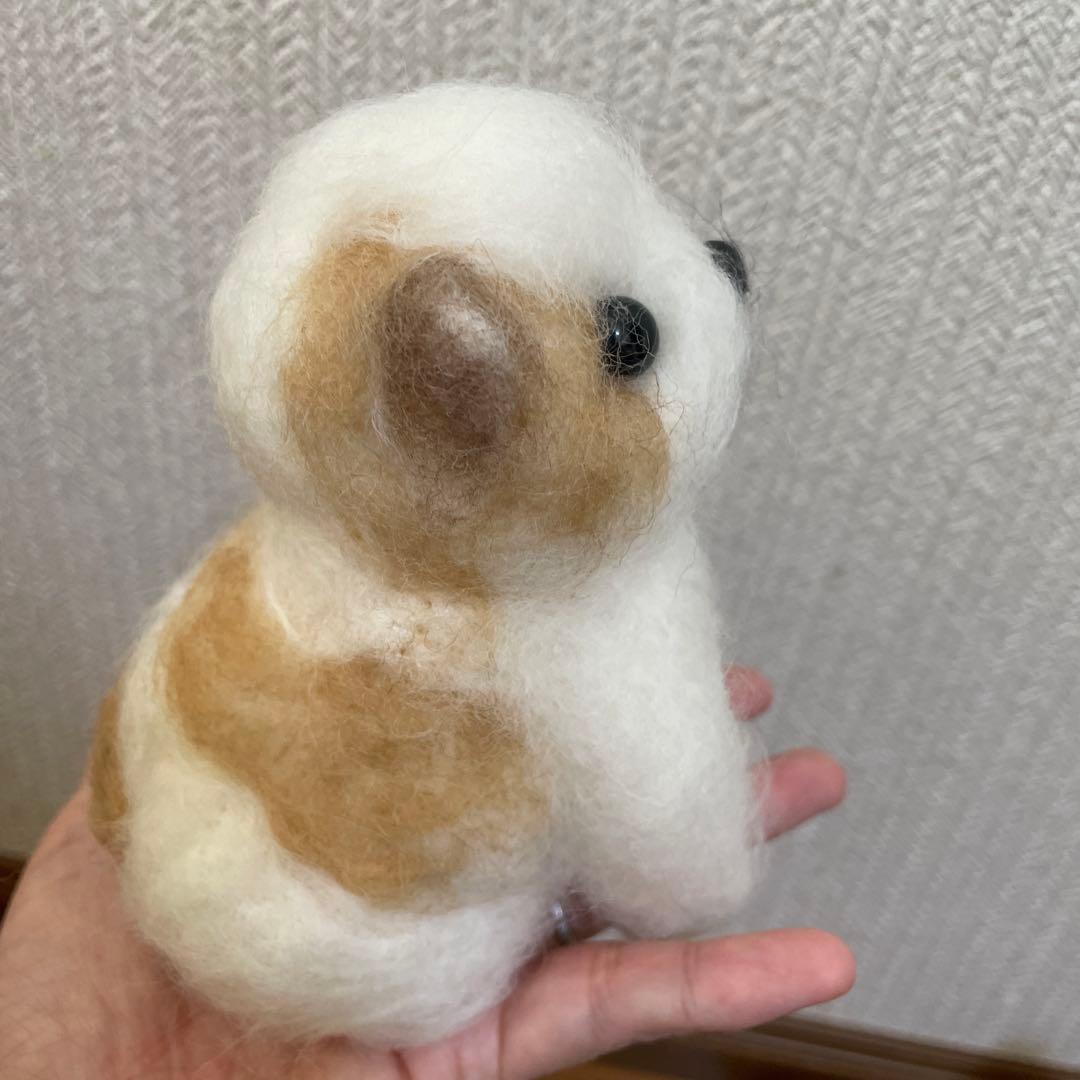 パンちゃん　羊毛フェルト