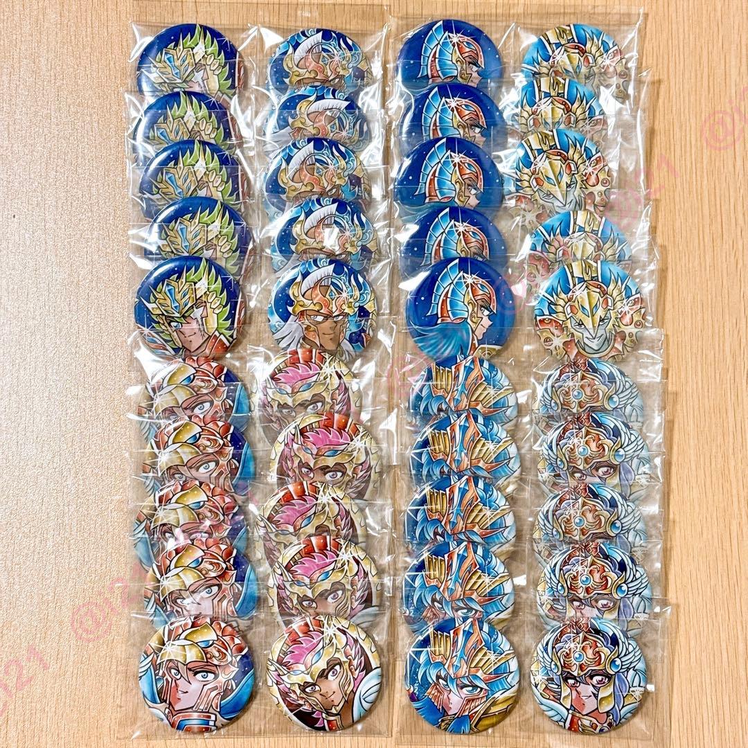 聖闘士星矢 海皇再起 RERISE OF POSEIDON 缶バッジセット