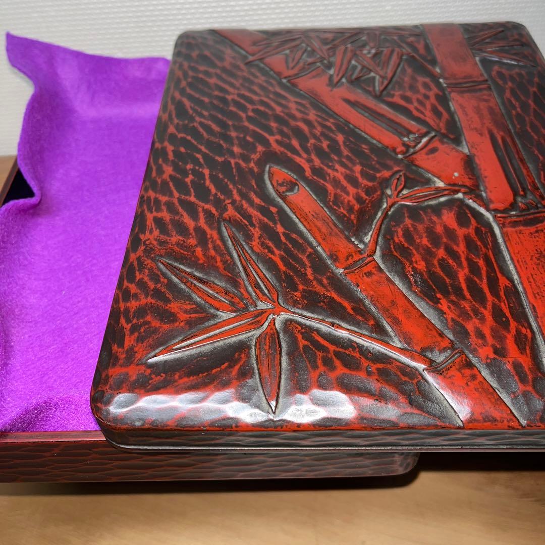 ⭕️龍渓石硯　7寸大の大型　長方研　東京玉泉堂製　石紋がハッキリと綺麗