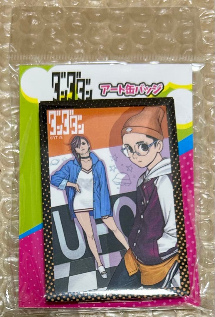 ダンダダン アート 缶バッジ 4種 モモ オカルン ジャンプショップ アニメイト
