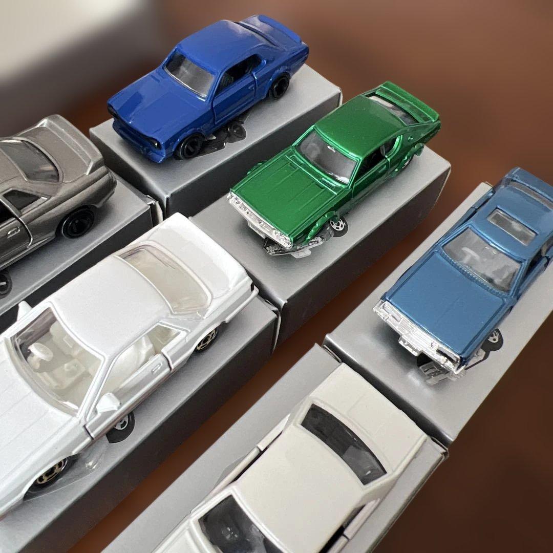 トミカ スカイライン６台セット SKYLINE HISTORY イケダ特注