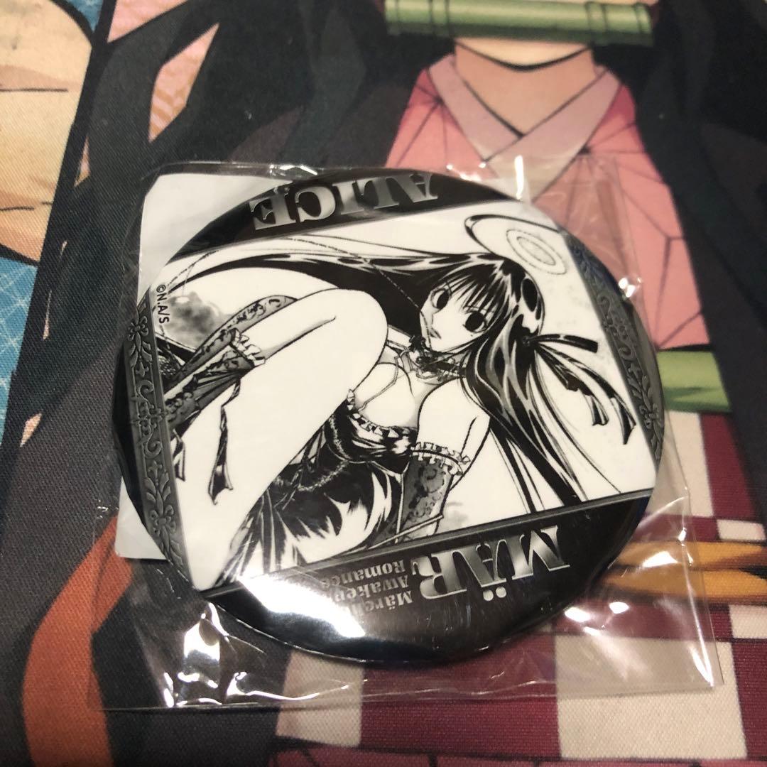 貴重　MÄR オンライン75mm缶バッジ アリス