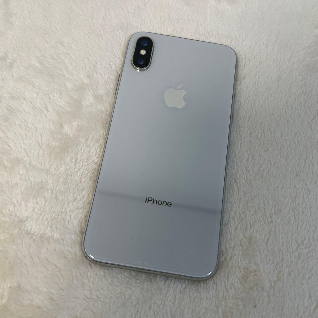 Apple iPhone X 本体 256GB 画面ひびあり