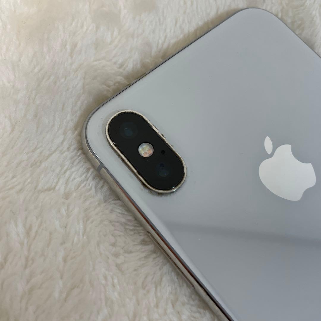 Apple iPhone X 本体 256GB 画面ひびあり