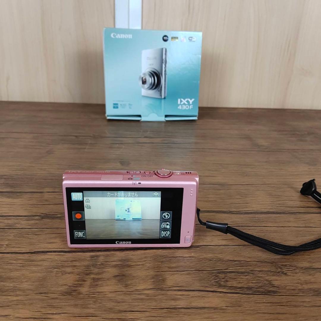 【美品】Canon キャノン IXY デジカメ　430F PC1881 ピンク