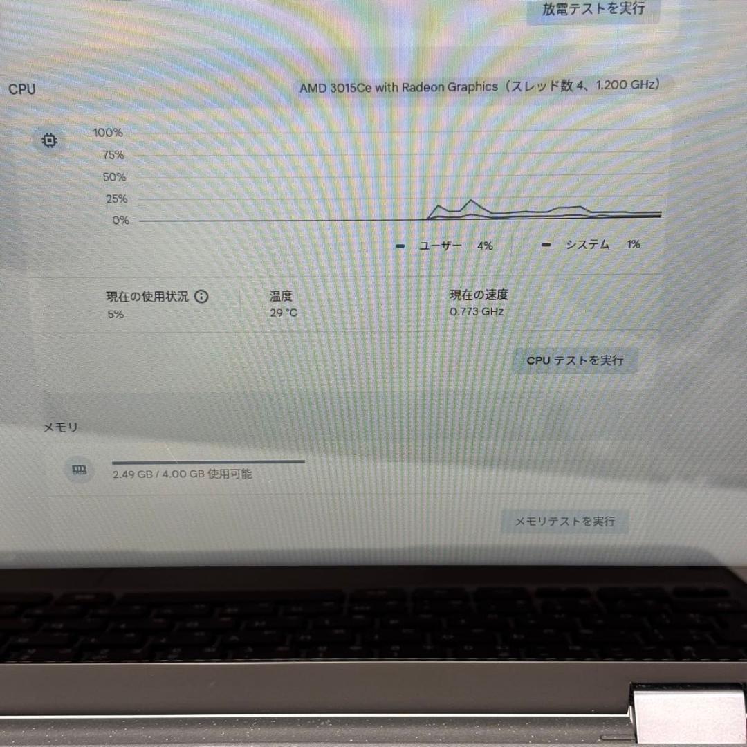 Chromebook本体 Lenovo 300e Chromebook Gen 3 2441