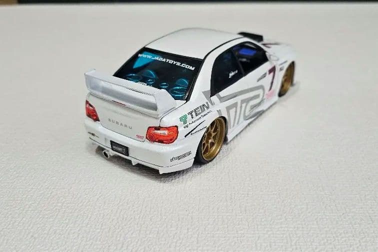 JadaTOYS 1:24 スバル インプレッサ WRX STi　ミニカー