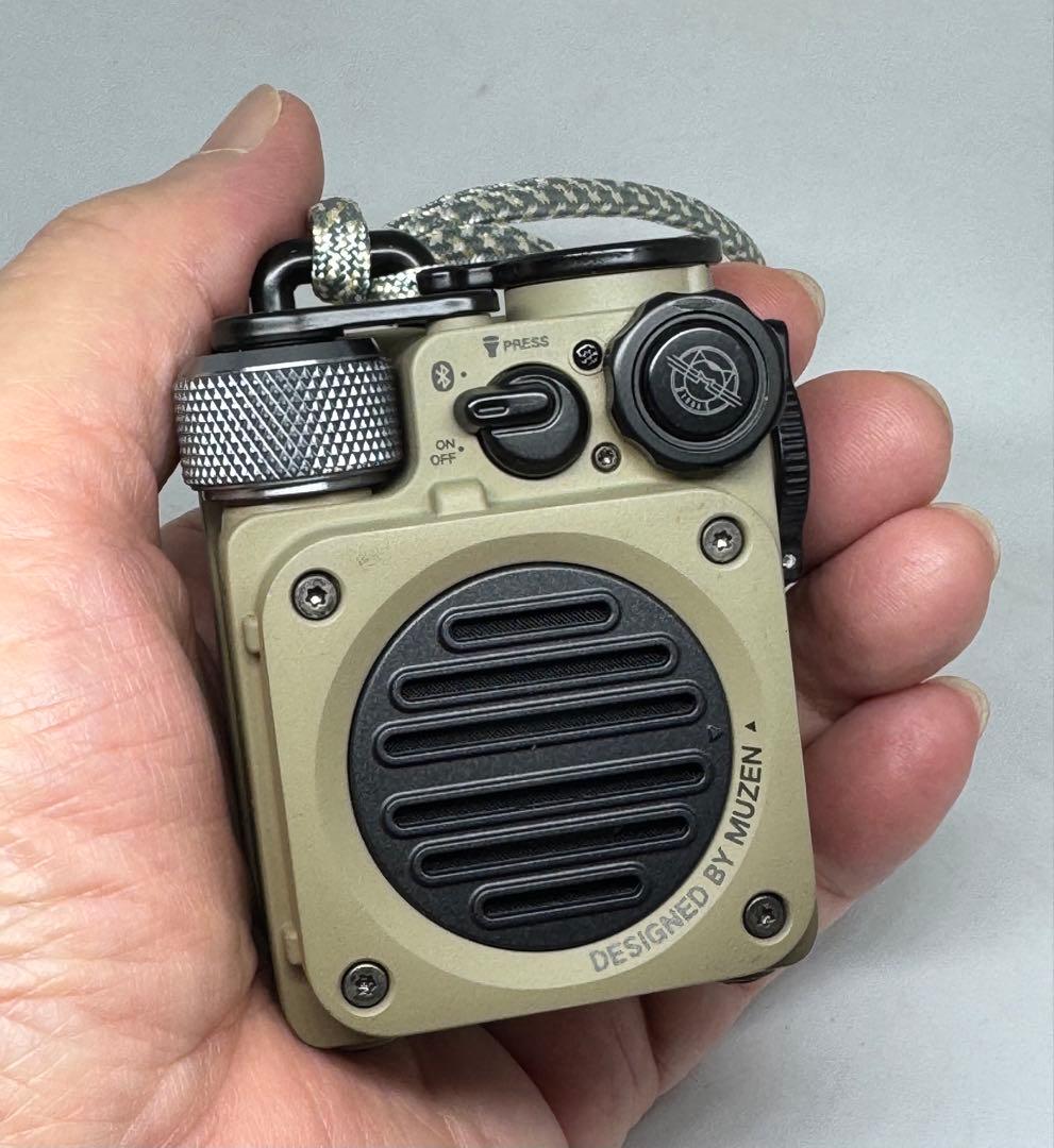 MUZEN WILD MINI スピーカー MW-PVXI 砂漠イエロー