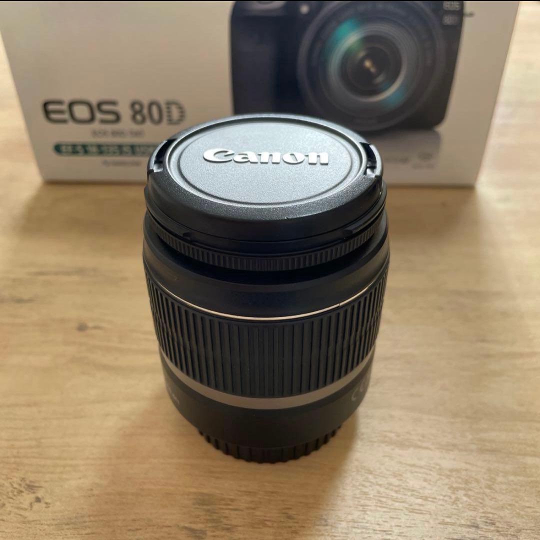 CanonEOS80Dデジタル一眼レフ+18-55mm 標準ズームレンズ＋付属品