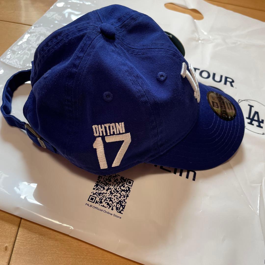 kidsサイズ　大谷翔平 17番 MLBキャップ