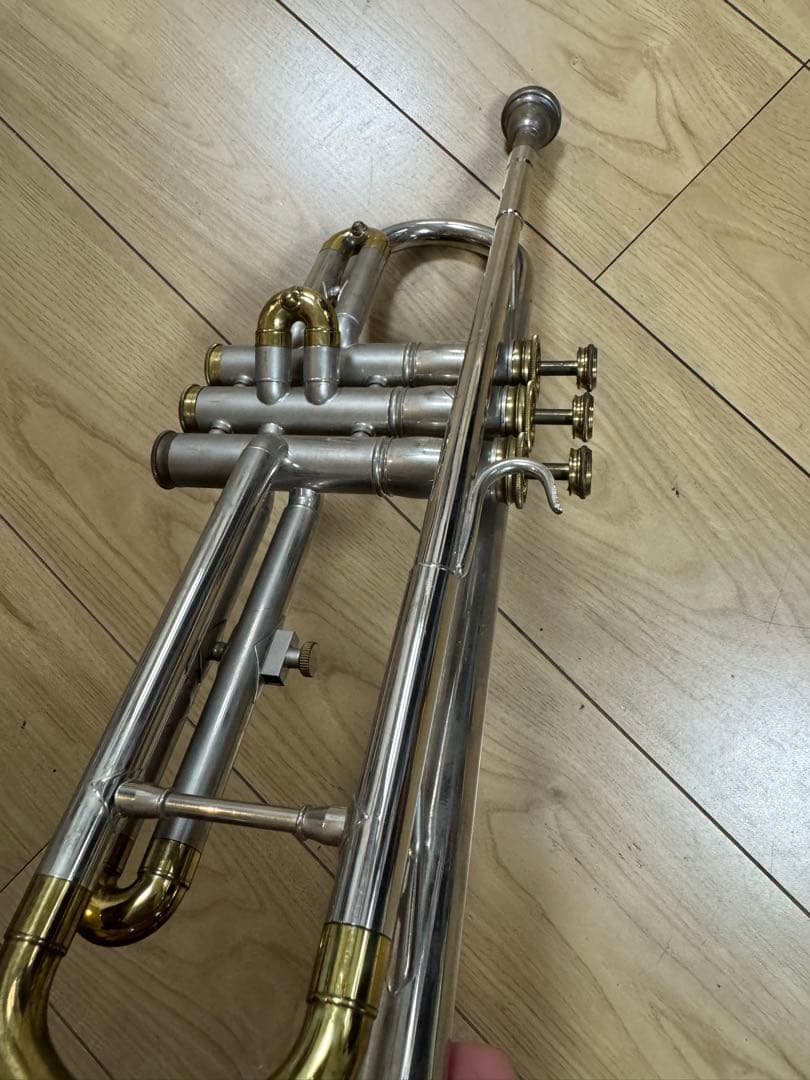 0608-13希少ビンテージ！NikkanトランペットNo.20B 本体