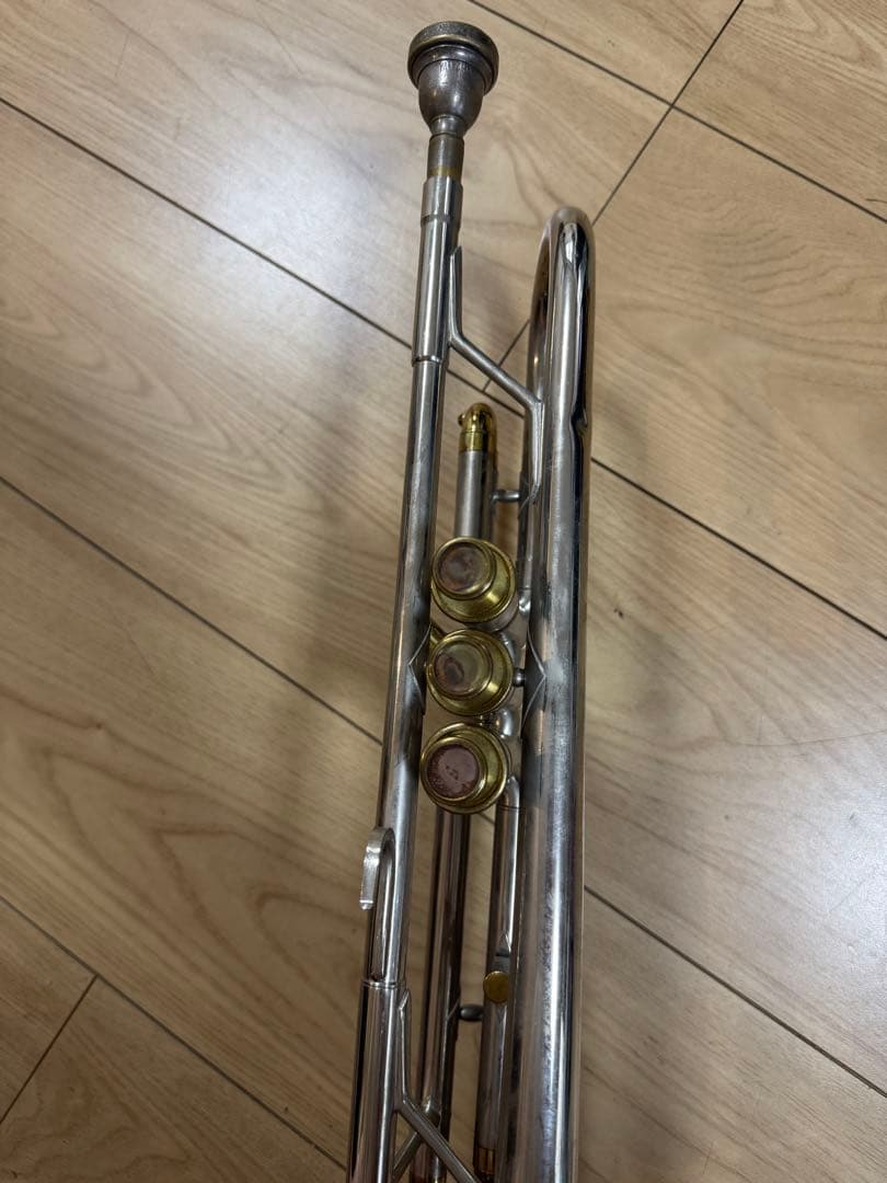 0608-13希少ビンテージ！NikkanトランペットNo.20B 本体