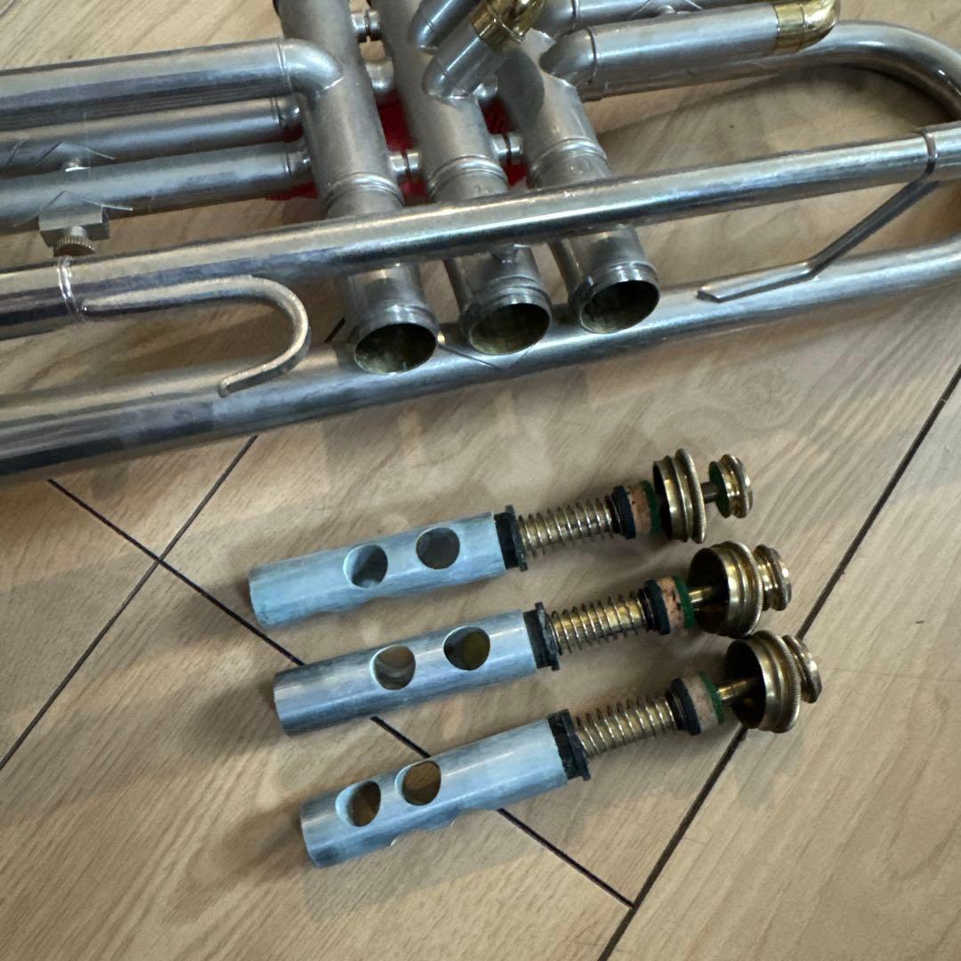 0608-13希少ビンテージ！NikkanトランペットNo.20B 本体