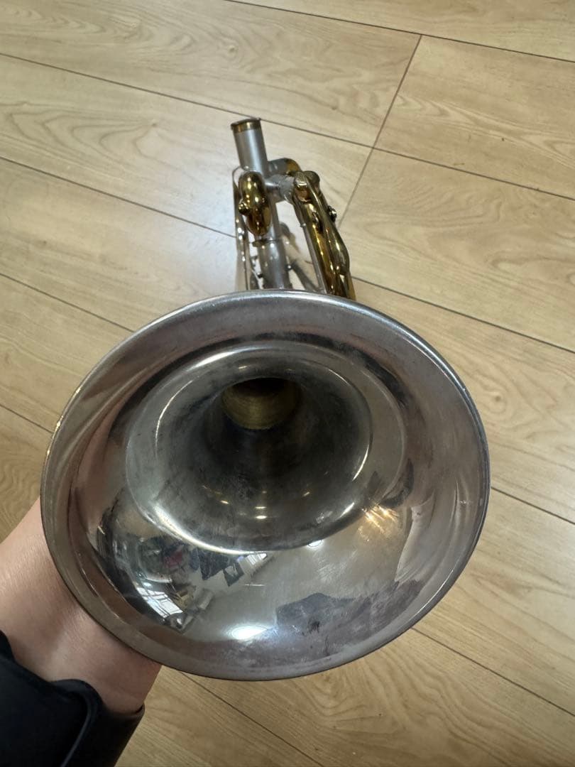 0608-13希少ビンテージ！NikkanトランペットNo.20B 本体