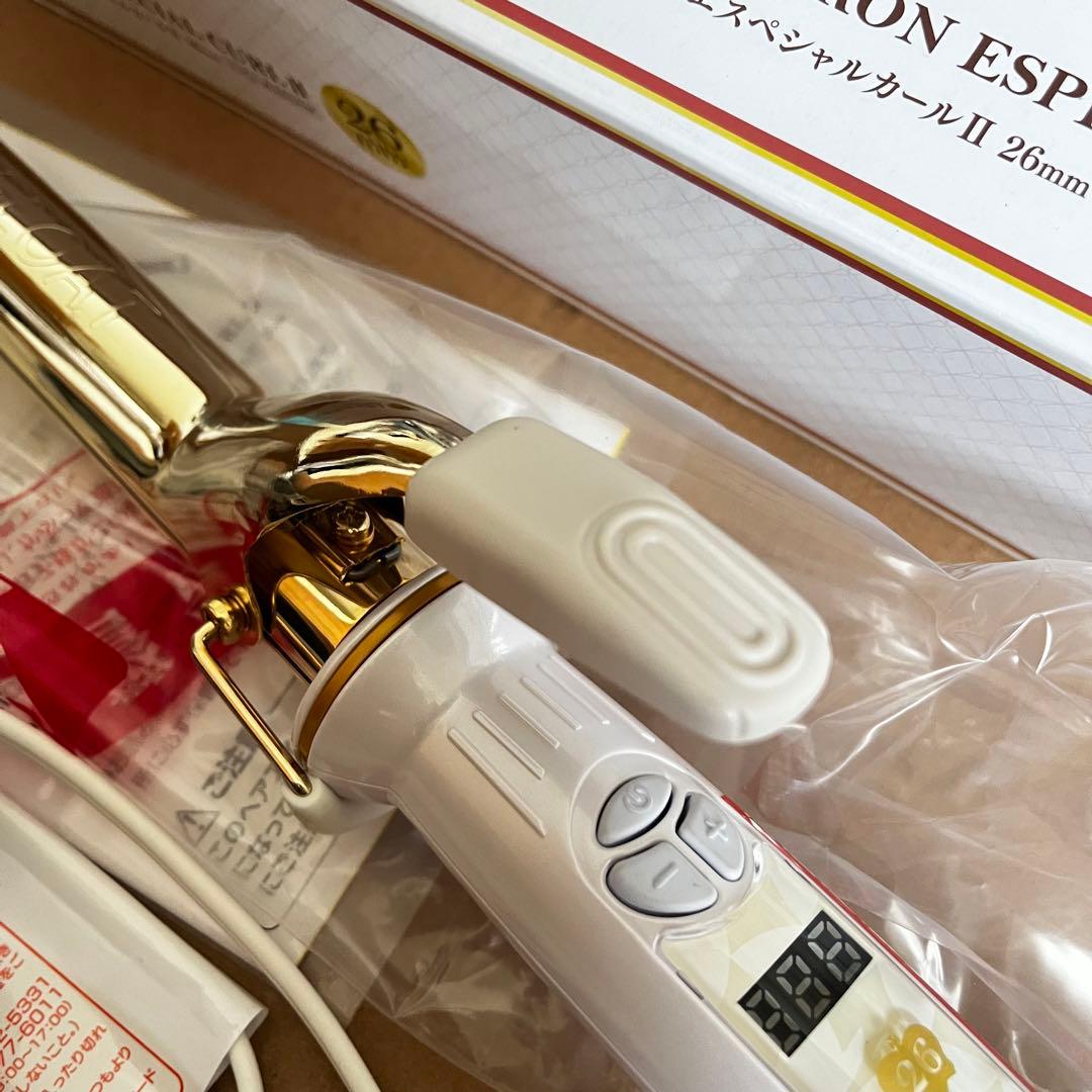 新品✨アフロート　クレイツイオン　アイロン　エスペシャルカール II 26mm