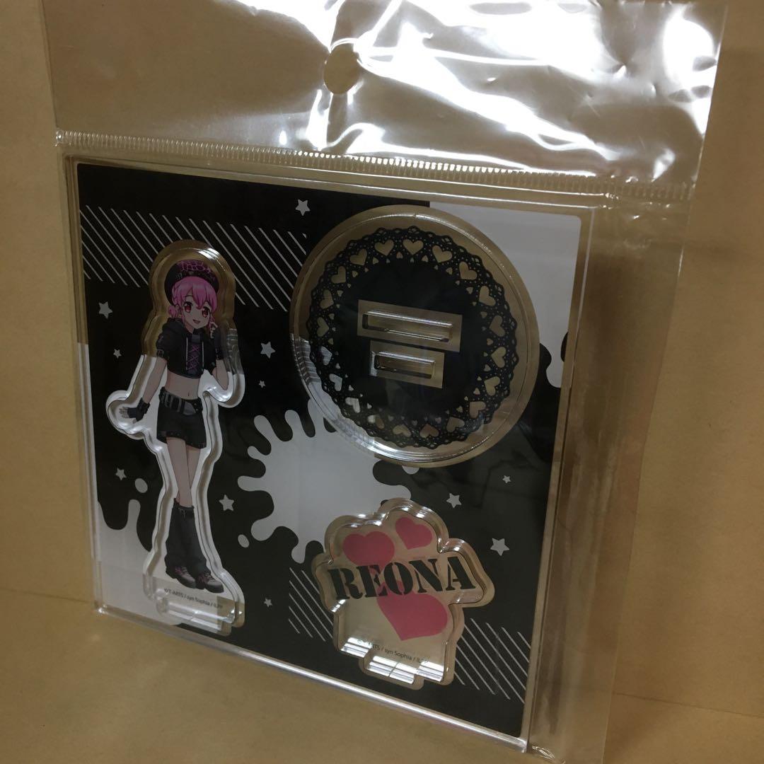 アイドルランドプリパラ アクリルフィギュアプレート レオナ ヤミプリ ver.
