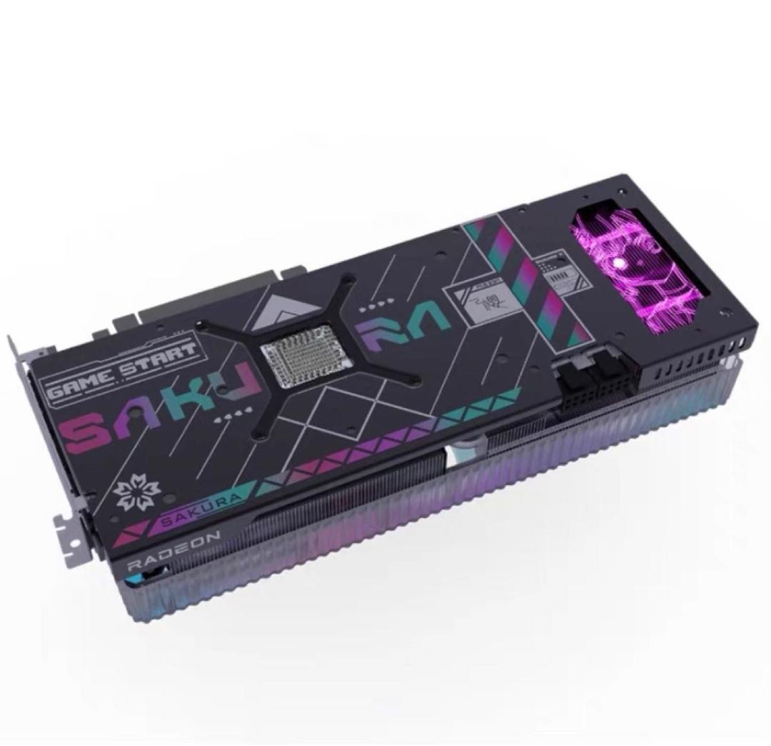 夢*夜様 Yeston RX7900XT 櫻瞳 20GB グラボ 外箱あり