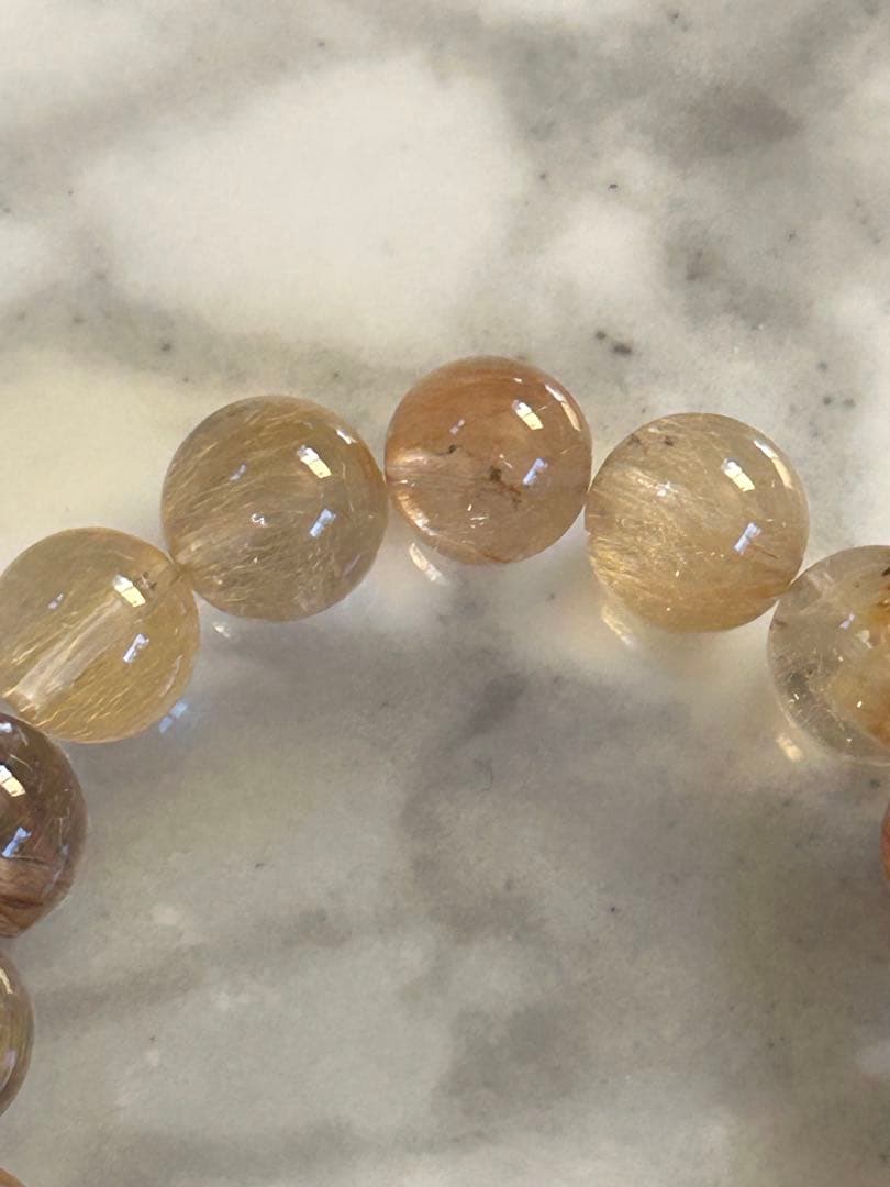 ミックスルチルクォーツブレスレット11.2