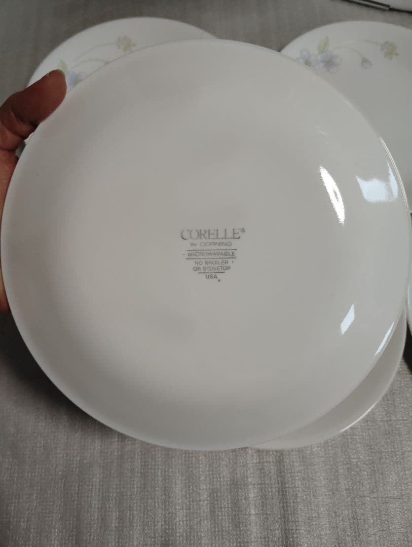 未使用　コレール Corelleメイブルー　廃盤　プレート　ボウル　プラター　皿