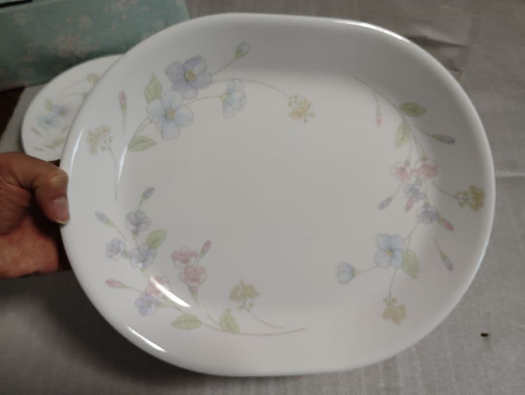 未使用　コレール Corelleメイブルー　廃盤　プレート　ボウル　プラター　皿