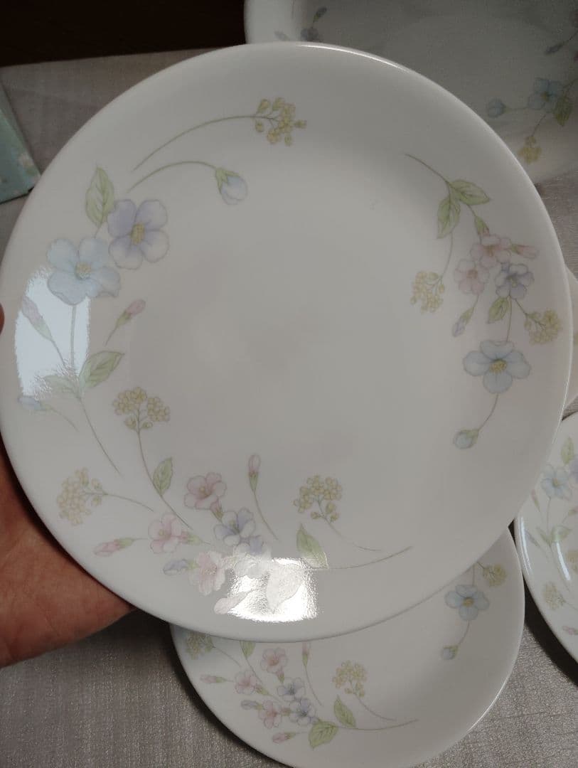 未使用　コレール Corelleメイブルー　廃盤　プレート　ボウル　プラター　皿