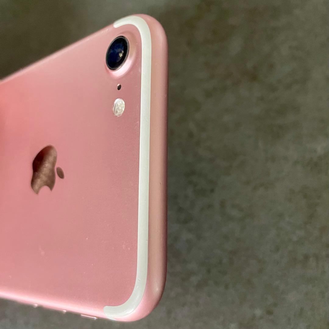【美品】iPhone7SIMフリー32GBローズゴールド