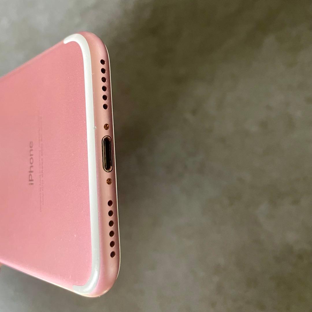 【美品】iPhone7SIMフリー32GBローズゴールド