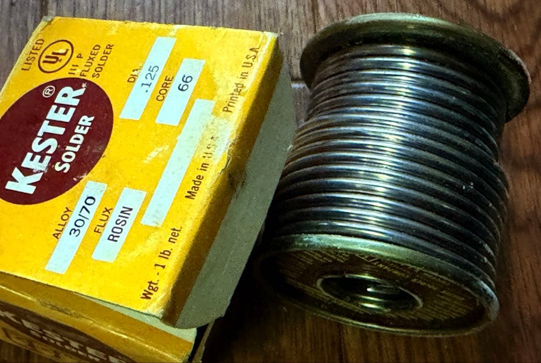 未使用デッドストック1960年代KESTER44メタル缶1巻