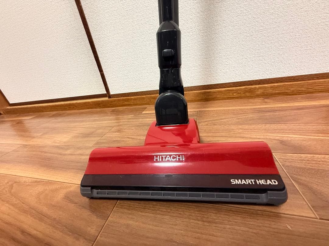 【美品、最終値下げ】日立　コードレススティッククリーナー　PV-B550E7-R