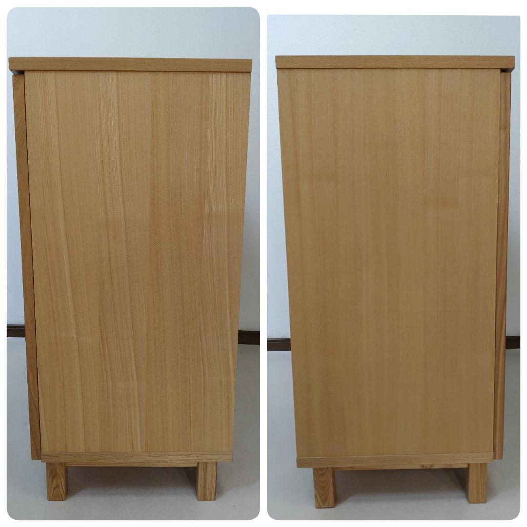 美品　廃盤希少　MUJI　無印良品　ガラスキャビネット　食器棚　送料無料