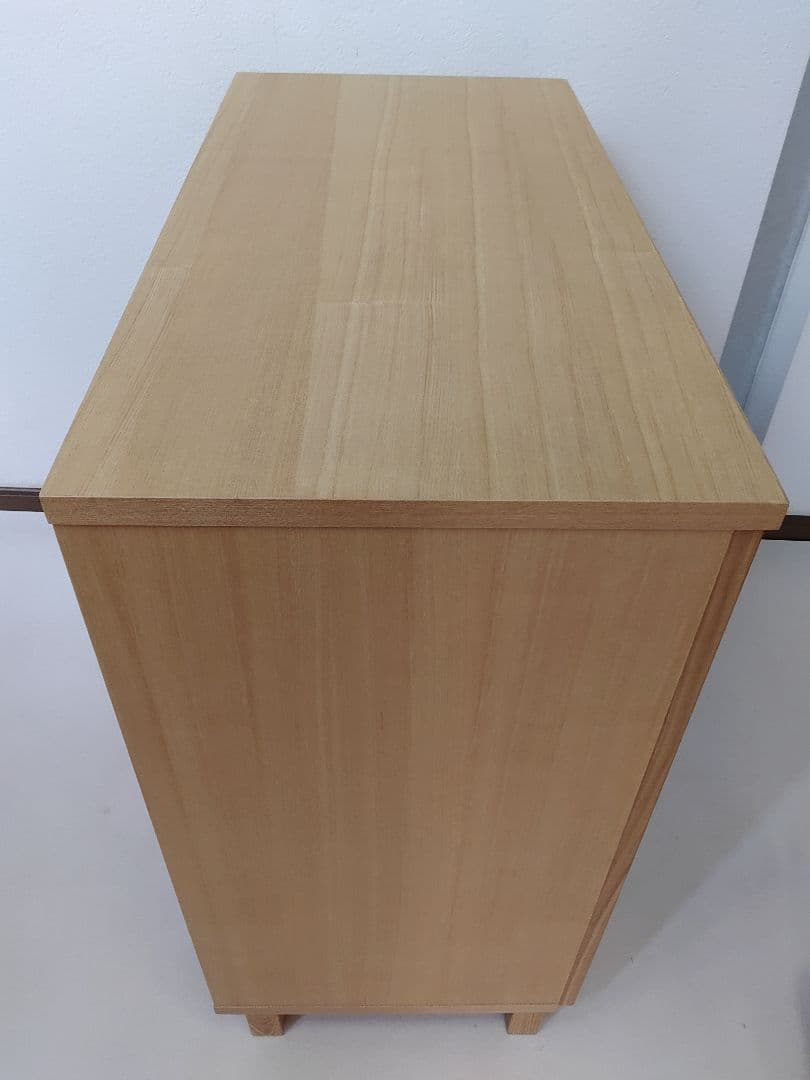 美品　廃盤希少　MUJI　無印良品　ガラスキャビネット　食器棚　送料無料